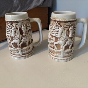Jamestown Fine Porcelain beer mug (2)